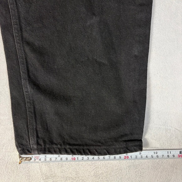 Prsn Blu Denim Made By Real Inmates USA Men's Jeans Black  Size 40x30 Cotton - Picture 10 of 11